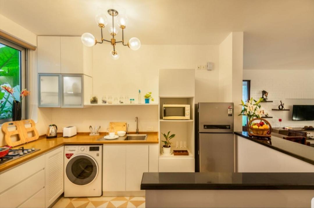 Apartment 2bhk Along With Private Garden Near Candolim Verem